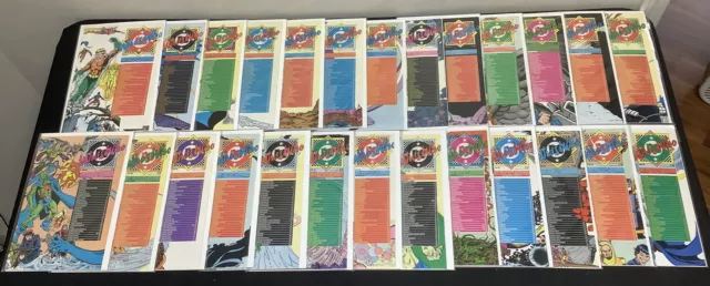 Who's Who Directory of the DC Universe #1-26 Complete Set + '87 & '88 Updates