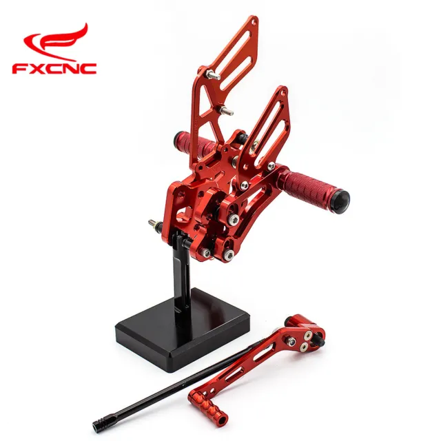 CNC Rearsets Adjustable Rear Sets For Suzuki GSXR600/GSXR750 K6 2006-2009 2010