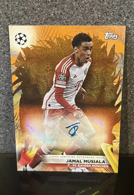 Topps Bayern Munchen Jamal Musiala Auto