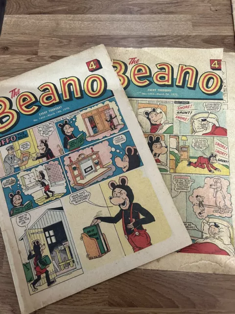 Beano and Other vintage comics bundle job lot