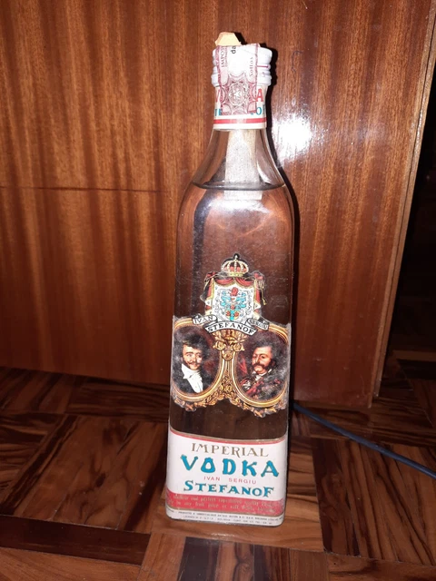 Bottiglia Vodka Imperial Stefanof Ivan Sergiu Vintage