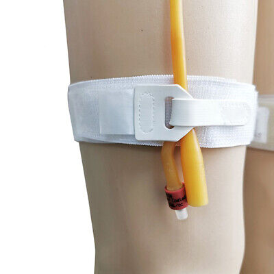 Bolsa de orina externa elástica duradera soporte para piernas banda fija fija fija fijador de arranque.