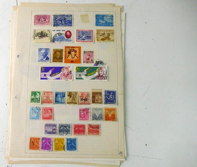 Briefmarken Nordamerika Mexico Canada etc... Alb-1963