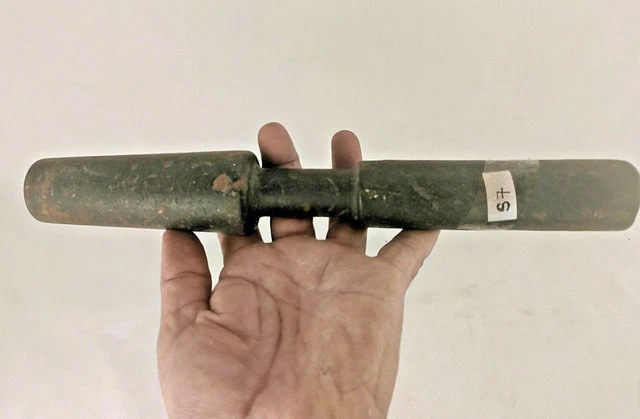 Pilon En Basalte Ancien - Tahiti - Pierre Sculptée - Objet Rare Polynésie