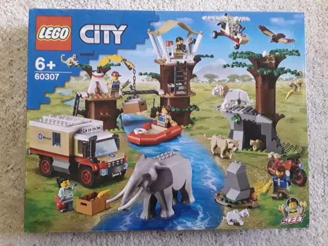 Lego 60307 Le camp de sauvetage des animaux sauvages neuf et scellé