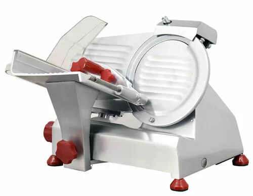 Omcan Commercial Light Duty Italian Vegetable Deli Meat Slicer 8" Blade 0.2 HP