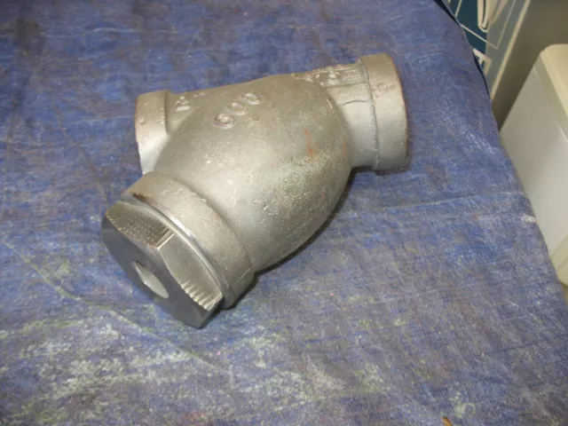 Mueller N.C. 2" Y-Strainer W.C.B. B.C.1616 600 Y-Strainer