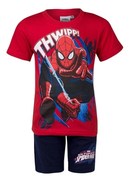 Spiderman Boys Set 2 pezzi cotone casual / pigiama - rosso - età - 3 anni