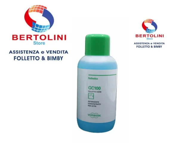 Detergente Per Vetri 200Ml Originale Vorwerk Per Lavavetri Vg100 Folletto