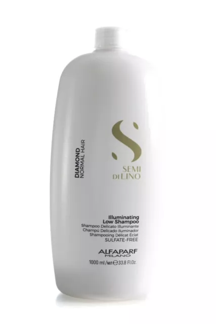 ALFAPARF SEMI DI LINO DIAMOND ILLUMINATING LOW SHAMPOO 1000ml / 1 Litre