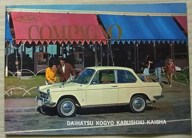 DAIHATSU COMPAGNO Car Sales Brochure c1966 BERLINA Station Wagon