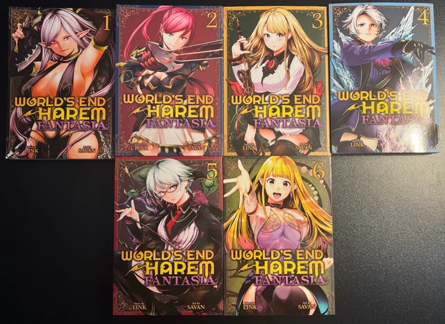 World's End Harem Fantasia , Vol #1-6 Manga Collectors BUNDLE