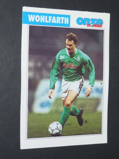 Fiche Football ONZE MONDIAL 1997 – Johnny Rep – AS Saint-Etienne ASSE – NL