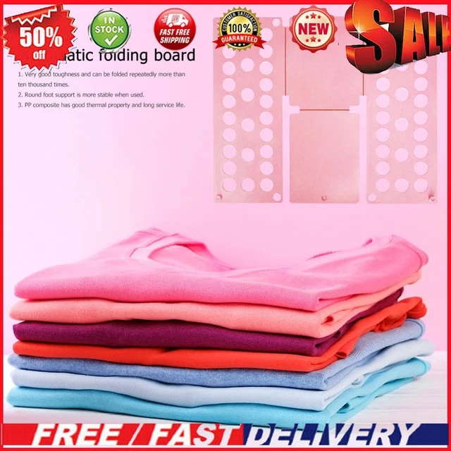 Organizzatore tavolo pieghevole per bucato bambini supporto vestiti regolabile (rosa)