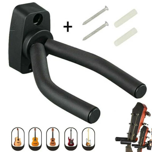 Ukulele Guitar Hanger Wall Mount Stand Hook Wall Holder Rack Bracket Bass Banjo