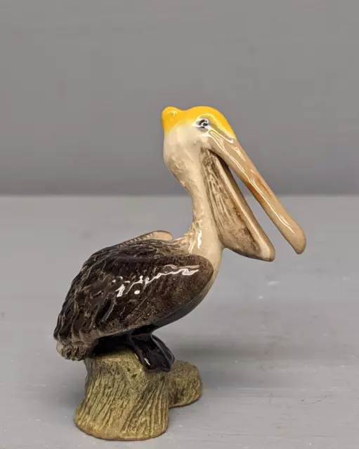 Retired Hagen Renaker Pelican on Piling