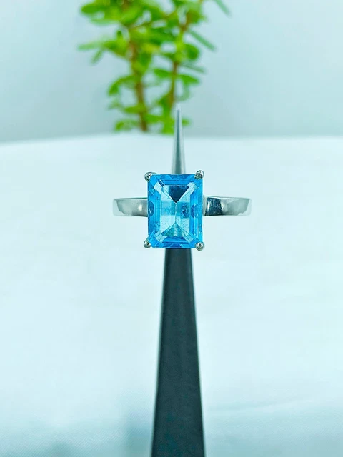 Bague Ancienne Avec Pierre Taille 52 - Bijou Vintage Occasion, Sans Marque