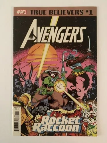 True Believers: Rocket Raccoon #1 NM Marvel Comics 2019 Avengers