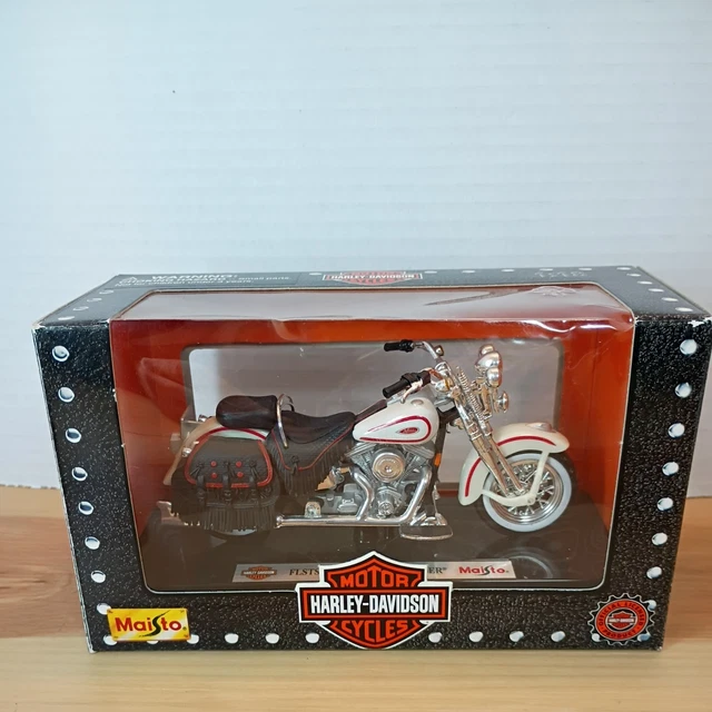 MAISTO HARLEY DAVIDSON FLSTS Heritage Springer Motorcycle 1