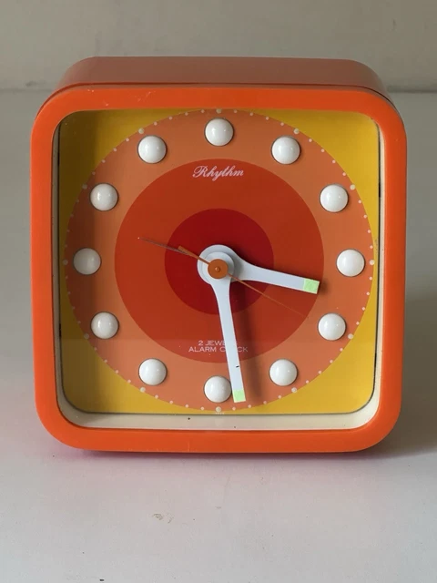 VINTAGE 70'S - Réveil FASHION 2 Jewels JAPAN - Pied tulipe EUR 40,00 - FR