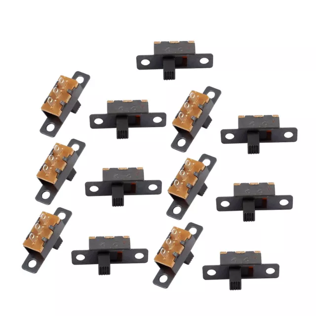 13Pcs 2 Position On/Off SPDT 3 Terminal PCB Panel Mini Vertical Slide Switch