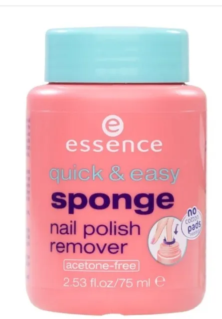 Essence quick &easy nail Polish Remover acetonfrei Neu