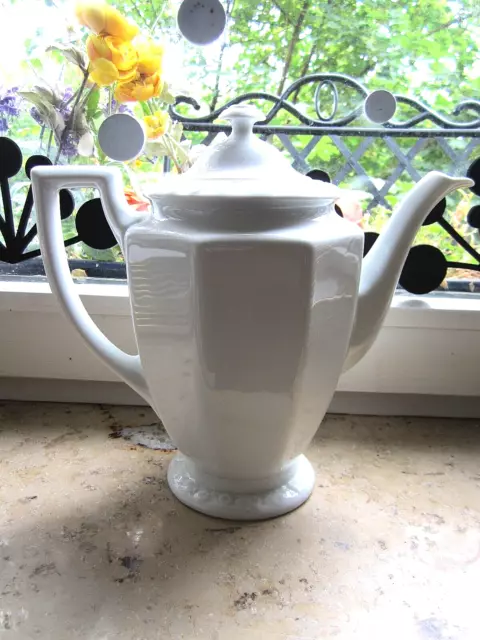 rosenthal maria weiss antike porzellan kaffeekanne teekanne  25cm ca 2l