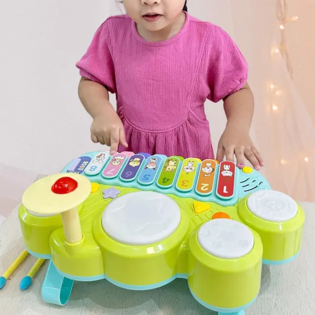 Jouet musical lumineux pour bébé, jouet interactif pour garçons et filles