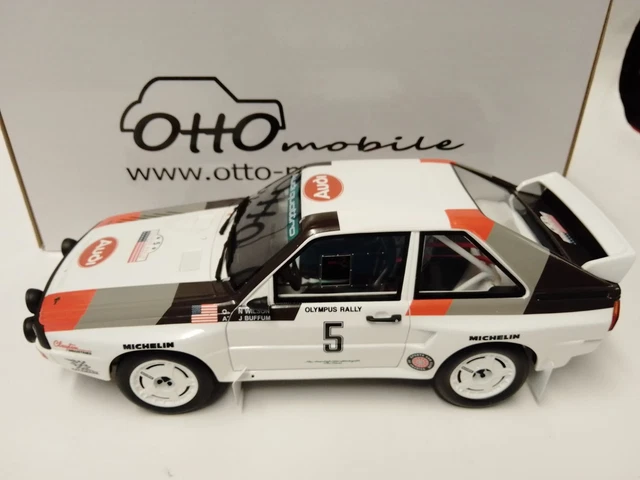 Audi S1 1/18 - Rallye Olympe - Ottomobile / Otto - Modèle De Collection Occasion