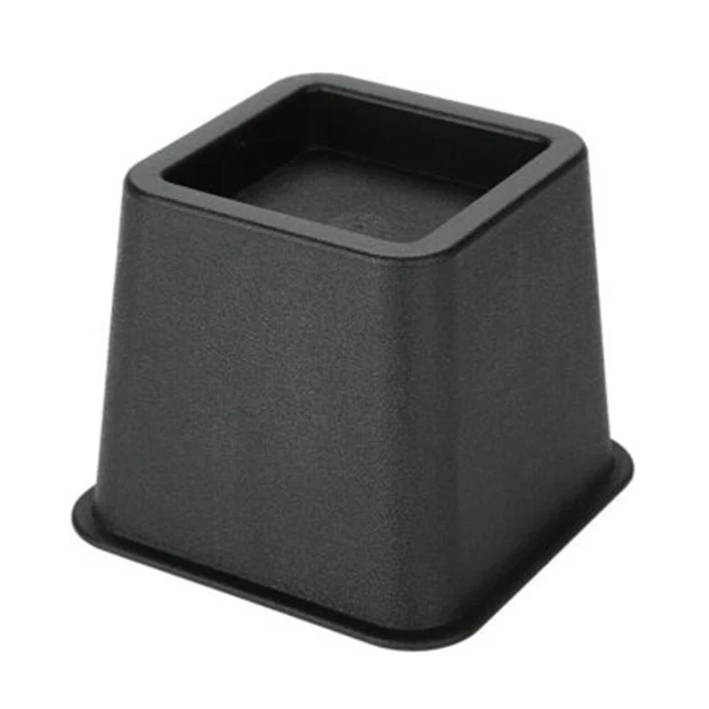 Protectores de piso ajustables para sillas patas negras