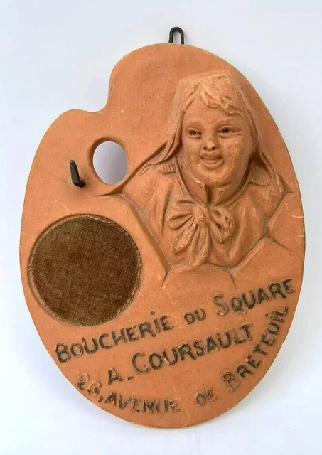 Assiette Décorative Porcelaine Georges Dreyfus – Motif Paysans, Vintage Français
