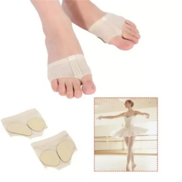 Professional Belly Ballet Dance Toe Pad Practice Shoes Foot Thong Protection