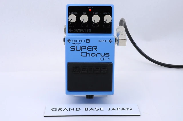 BOSS CH-1 Super Chorus Guitar Effect Pedal Pre-owned Free Shipping