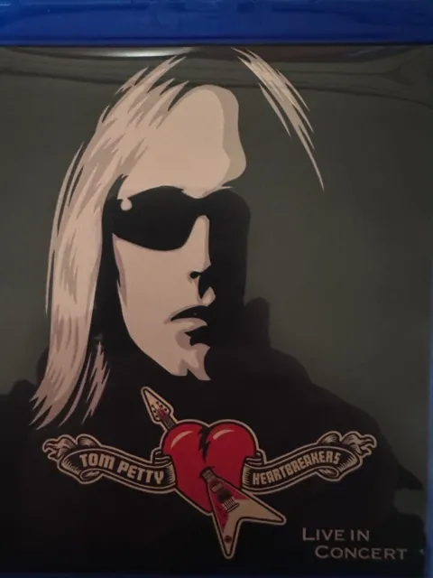 TOM PETTY & THE HEARTBREAKERS - Live In Concert BLURAY AS NEW!
