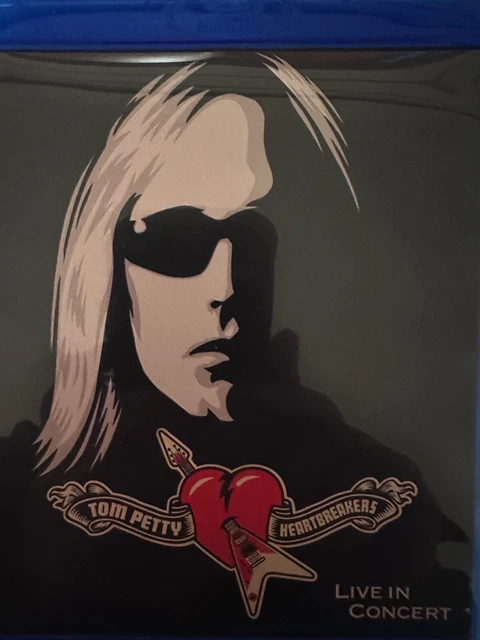 TOM PETTY & THE HEARTBREAKERS - Live In Concert BLURAY AS NEW! TOM PETTY & THE HEARTBREAKERS - Live In Concert BLURAY AS NEW!