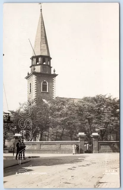 BATTERSEA st marys church-LONDON- RP 6 by card house