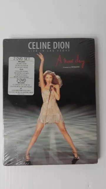Celine Dion - Live in Las Vegas: A New Day... (DVD- 2-Disc Set) BRAND NEW SEALED