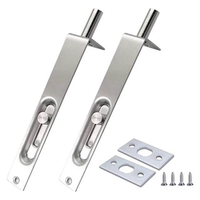 Tornillos de enjuague de acero inoxidable de 10,2 cm para máxima seguridad y protección