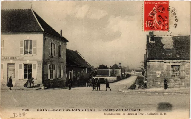 CPA AK St-MARTIN LONGUEAU Route de CLERMONT (424232)