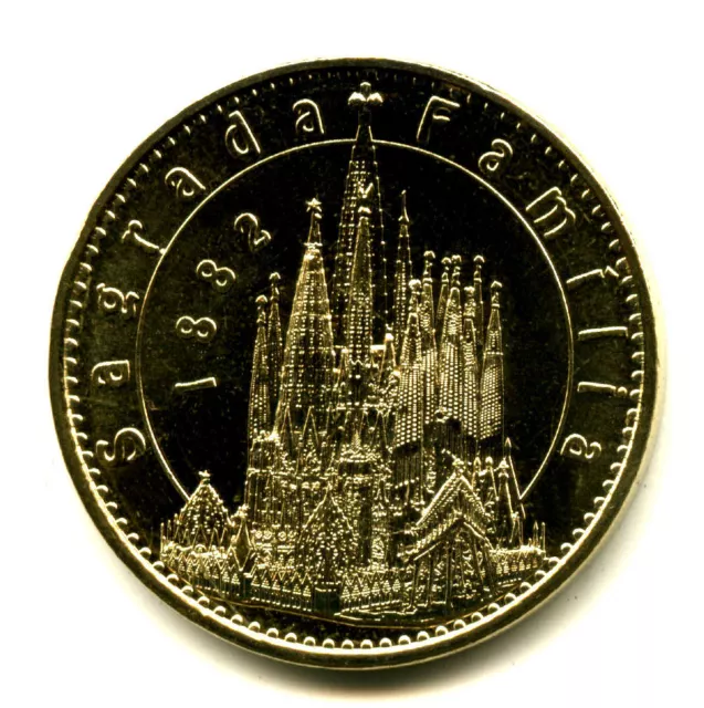 ESPAGNE Barcelone, Sagrada Familia, Basilique 2, 1882, 2022, Monnaie de Paris