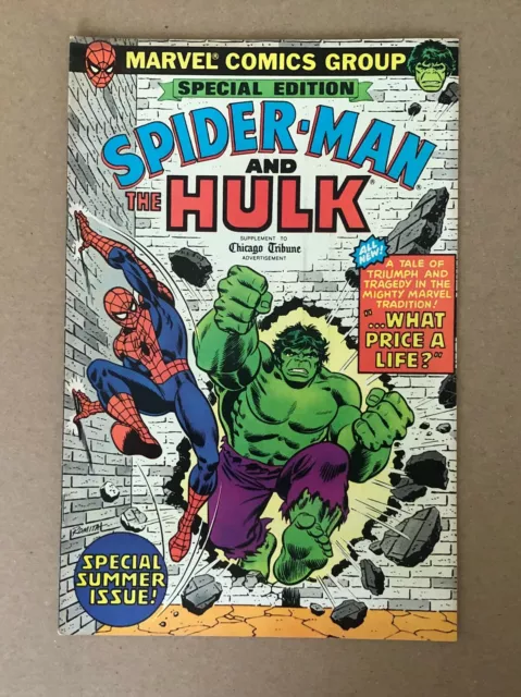 Spider-Man and The Hulk Special Edition Marvel Comics USA 1980