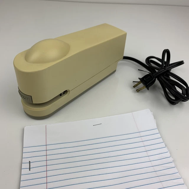 BOSTON AUTOMATIC ELECTRIC Stapler Model 100 Made In USA Hunt