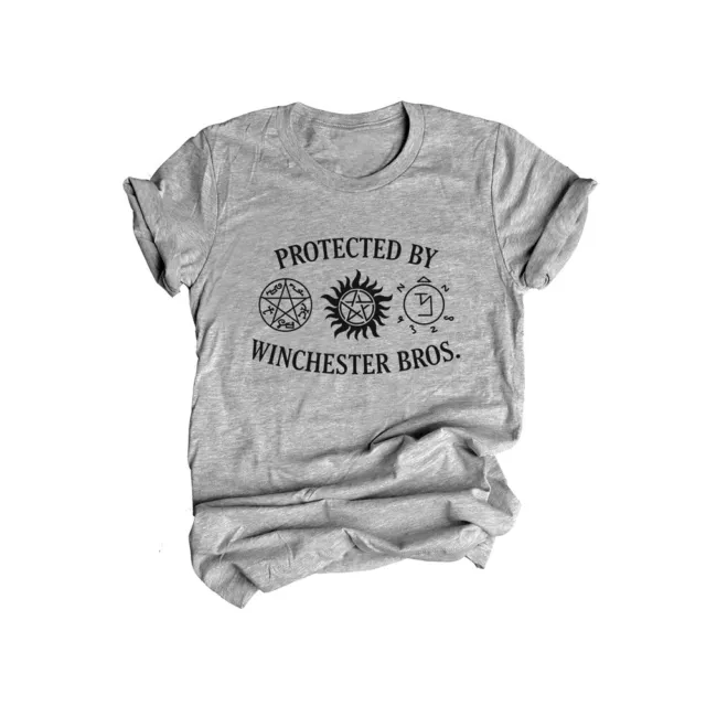 Protected by Winchester Brothers Supernatural Shirt Sam Dean Unisex Tee Top