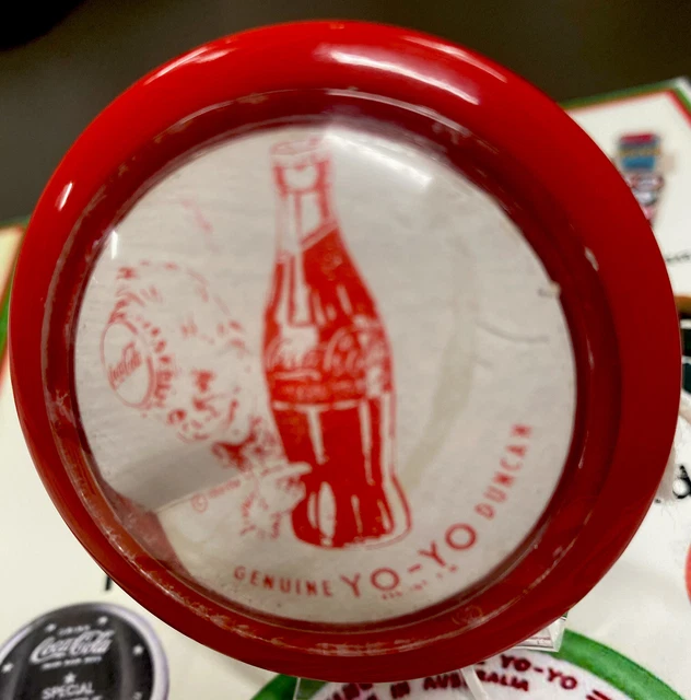 1958 Duncan Sprite Boy 1 Australian Coca Cola yoyo Rare In This Condition Unused