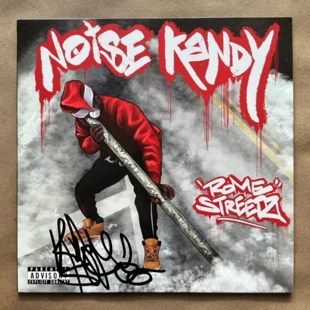 Rome Streetz - Noise Kandy 1 & 2 Signed 3 Color Vinyl Record Reissue LP Griselda