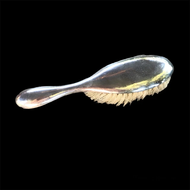 Boots Pure Drug Co. 1812 Sterling Silver Baby Brush Birmingham England