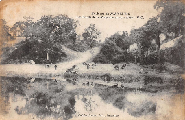 53-Les Bords De La Mayenne-Nèc-3678-D/0189