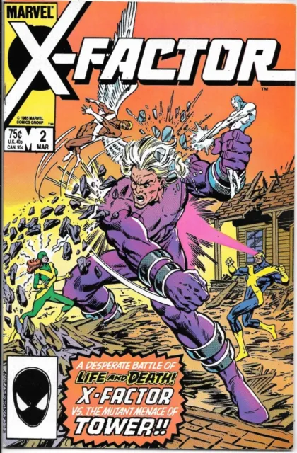 X-Factor Comic Book #2 Marvel Comics 1986 VERY HIGH GRADE UNREAD NEW