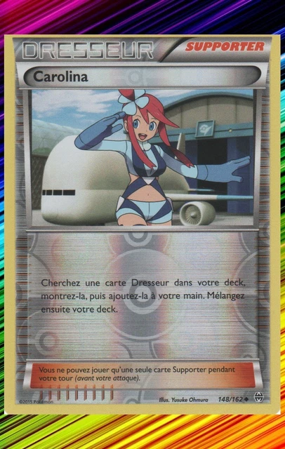 Carolina Reverse - XY8:Impulsion Turbo - 148/162 - Carte Pokemon Neuve Française