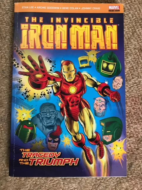 Marvel The Invincible Ironman “Tragedy And The Triumph” Various Authors As New